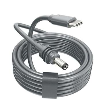 Imagem de CONPEX Starlink Mini cabo USB C, 3 m, 18 AWG, cabo de alimentação USB C para CC para Starlink Mini, compatível com carregadores PD de 100 W, carregadores PD e adaptador de isqueiro de carro