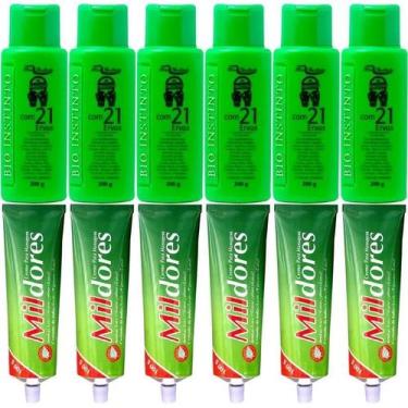 Imagem de Kit 6 Creme Mildores 100G + 6 Gel Detonador 100G - Bio Instinto