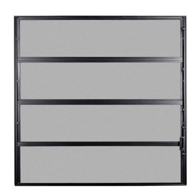 Imagem de Janela Basculante 1 Secção Vidro Mini Boreal 80x80cm Ecosul Esquadrisul