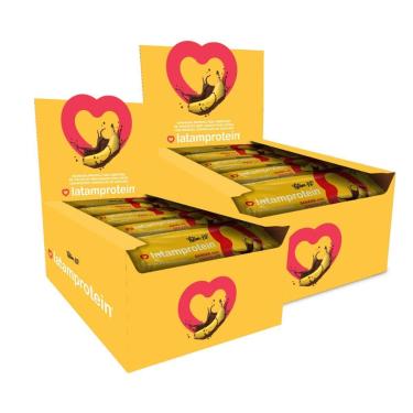 Imagem de Barra Proteina Banana Whey Chocolate Sem Acucar 24 unidades-Unissex