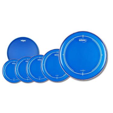 Imagem de Kit Pele Bateria Wu2 10 12 13 16 22 14Cx Hidráulica Williams