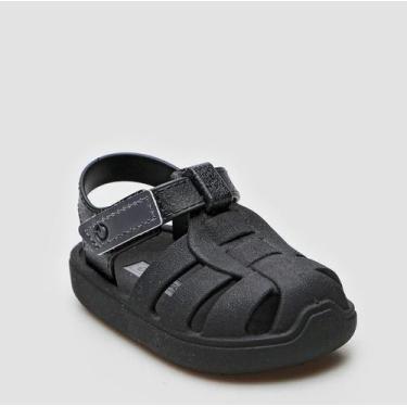 Imagem de Sandália infantil menino cartago oslo, Preto, 23/24