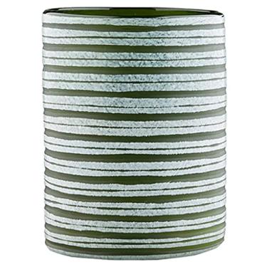 Imagem de YYBOES Vaso de vidro para decoração de vaso de flores, vaso de flores simples, ornamentos de decoração de vaso de flores secas, arranjo de flores de vidro reto, vaso de flores artificiais que combinam