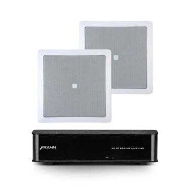 Imagem de Kit Rd Bt Ceiling Amplifier Frahm + 2 Arandelas 6co1q Jbl
