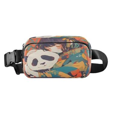 Imagem de CEBUGI Mini pochetes de caminhada para homens e mulheres, pochetes modernas e resistentes à água com cinto ajustável para treino, viagem, corrida