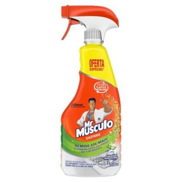 Imagem de Mr. Músculo Desengordurante Cozinha Limão, Borrifador 500ml