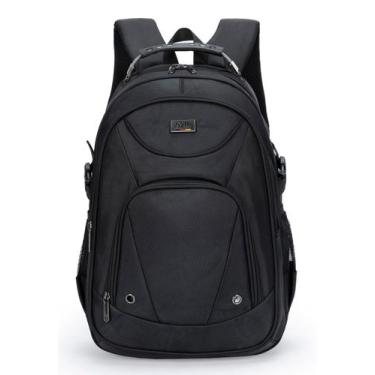 Imagem de Mochila Ozil Faculdade Executiva Grande Reforçada Preta, U