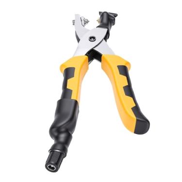 Imagem de SPYMINNPOO Alicate de Trompete para Raquete de Badminton, Alicate Elétrico de Prensa Fria e Quente 2a, Ferramentas de Reparo para Instalação de Ilhós (Plugue dos EUA)