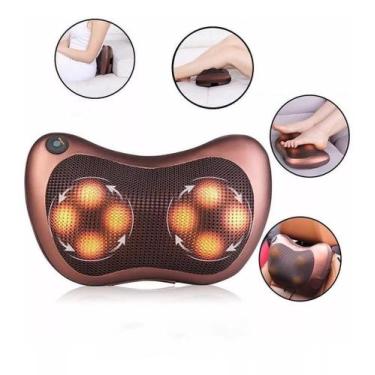 Imagem de Almofada Massageadora De Pescoço E Lombar Shiatsu Veicular - Moon'S