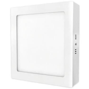 Imagem de Painel Plafon Sobrepor Led Teto 24w Quadrado 3000k Bivolt - EASY