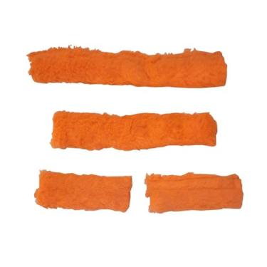 Imagem de simhoa Protetores de focinheira para cabresto de cavalo, acessórios de proteção para equinos, macios e acolchoados para uso em estábulos, acessórios para, Laranja