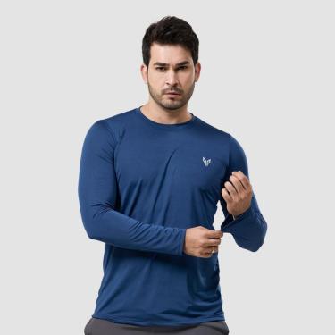 Imagem de Camiseta UV Térmica Masculina Camisa Manga Longa Segunda Pele Cor:;Tamanho:M;Gênero:Masculino-Masculino