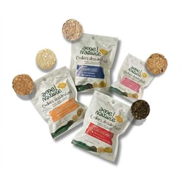 Imagem de Kit Mini Petisco Natural Cães e Gatos 80g – Sabores Pernil + Acém + Fígado + Mandioca 100% Natural