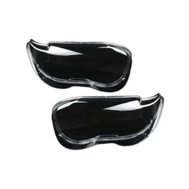 Imagem de Tampa do farol do carro lente abajur lente de vidro transparente escudo da lâmpada compatível com bmw série 7 e65 e66 1999 2000 2001 2002 2003 2004(Left and Right)