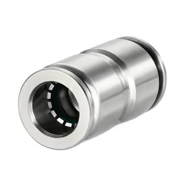 Imagem de 1 peça PU PG 304 conector rápido pneumático de aço inoxidável reto através de diâmetro variável mangueira de ar 4 mm 6 mm 8 mm 10 mm 12 mm 14 mm 16 mm (PU-16)