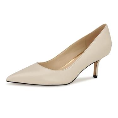 Imagem de Nine WEST Arlene feminino, Couro creme 153, 38