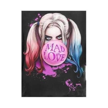 Imagem de Pintura Em Diamante 5D DIY De Grande Tamanho DC Harley Quinn Joker, De