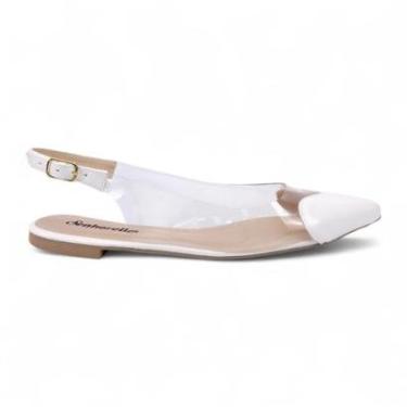 Imagem de Sapatilha Vinil Transparente Detalhe De Coração-Feminino