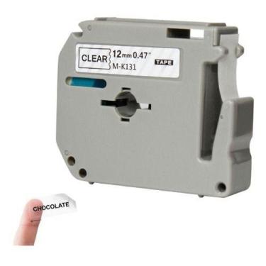 Imagem de Fita Compativel Mk231 M-231 Branca 12mm P/ Rotulador Brother - xfull, 