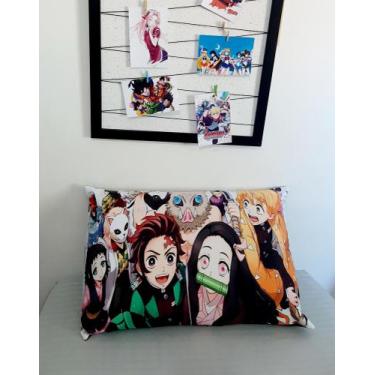 Imagem de Presente Anime Kimetsu No Yaiba  Demon Slayer Tanjiro e Nezuko - Art P