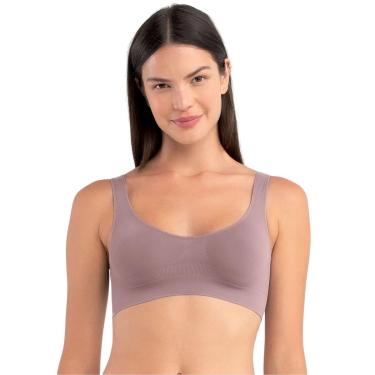 Imagem de Top Sem Bojo Costura Regata Microfibra Academia Fitness-Feminino