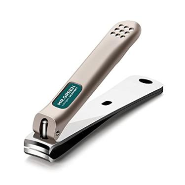 Imagem de MR.GREEN Nail Clippers Curved Blades Fingernail Cut Nippers Manicure Scissors Stainless Steel Pedicure Tools (Medium)