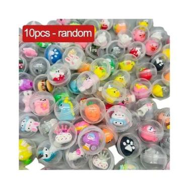 Imagem de Brinquedo Mini Máquina De Garra De 32mm Transparente Com Brinquedo De 