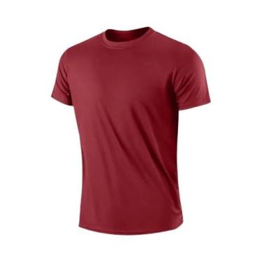Imagem de Camiseta Masculina De Secagem Rápida Em Seda Gelada Leve, Camiseta De 