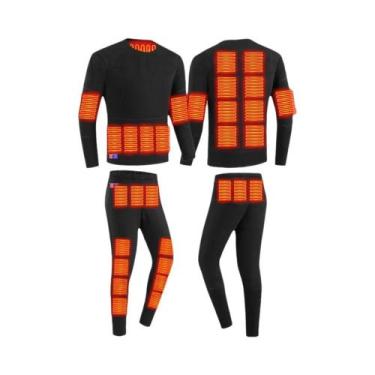 Imagem de Jaqueta Elétrica Aquecida USB Para Inverno, Roupa Térmica Para Homens 