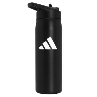 Imagem de Garrafa Adidas Metálica Canudo 0,6 L Preta