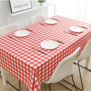 Imagem de Toalha de mesa toalha de mesa de tecido PVC toalha de mesa para estudantes mesa de centro tapete de mesa (D, 90 x 135 cm)