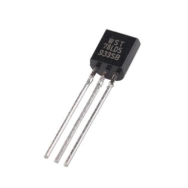 Imagem de Transistor 50PCS 78L05 Regulador de Tensão 5V TO-92 Transistor