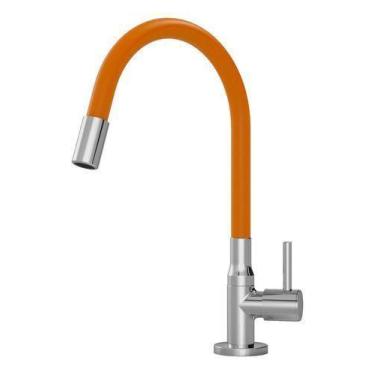Imagem de Torneira Banheiro Colorida 1/4 De Volta Metal Luxo - 1201 - REAL, Lara