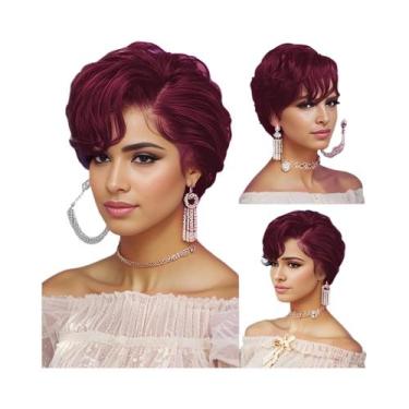 Imagem de Peruca De Cabelo Humano Com Renda Frontal 13x4 Para Mulheres, Corte Pi