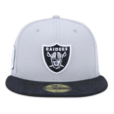 Imagem de BONÉ NEW ERA LAS VEGAS RAIDERS 5950 NFL CINZA/PRETO-Masculino