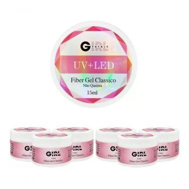 Imagem de Kit 10 Gel Led/Uv Não Queima Clássico Girl Fatale Promoção