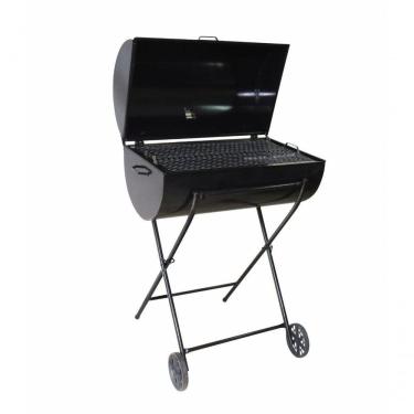 Imagem de Churrasqueira A Bafo 50 Litros Com Grelha E Carrinho