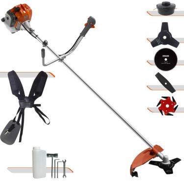 Imagem de Roçadeira Lateral Tekna Rl520acg2 52cc + Facas 2p 6p 80d