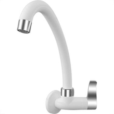 Imagem de Torneira Abs Socel B.M Orquidea Pared Branco/Cromado