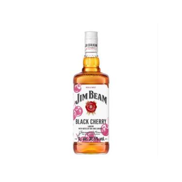 Imagem de Whisky Jim Beam Black Cherry Bourbon Americano 1L, 1L