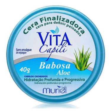 Imagem de Cera Finalizadora Vita Capili Babosa 40g - Muriel