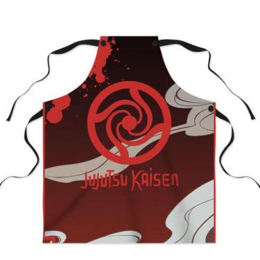 Imagem de Avental de cozinha Jujutsus Kaisens Anime Kitchen Decor Poliéster - yi