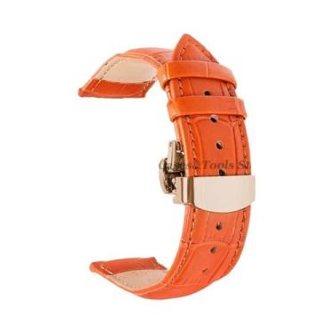 Imagem de Pulseira De Couro Com Padrão De Crocodilo Para Relógios Seiko Omega DW