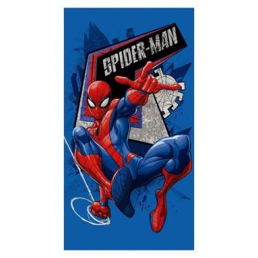 Imagem de Toalha de Banho Infantil Aveludada Homem Aranha - Dohler - DOHLER S.A.