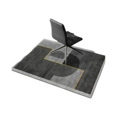 Imagem de Tapete De Chão Para Cadeira Giratória De E-Sports Para Mesa De Estudo,