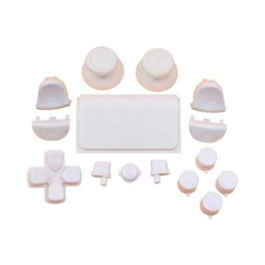 Imagem de Conjunto De 18 Capas De Joystick Para Controle PS4 pro JDS 040, D-Pad,