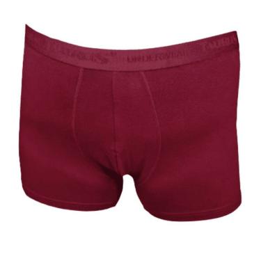 Imagem de Cueca Boxer Algodão Elastano Tamanho Grande Diversas Cores Plus Size Cotton Taurus G1/G2/G3