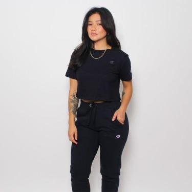 Imagem de Camiseta cropped champion athletic c logo ink, GG
