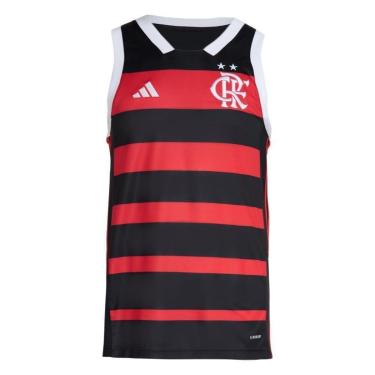 Imagem de Camisa I Flamengo Basquete Adidas Masculina-Masculino