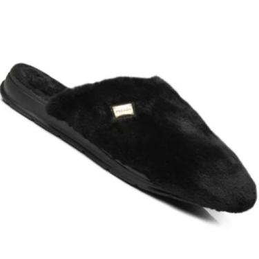 Imagem de Chinelo Pantufa Pegada 266007 Feminino, Preto, 37